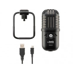 IMG STAGELINE TRAVELX-1Małomembranowy mikrofon pojemnościowy USB